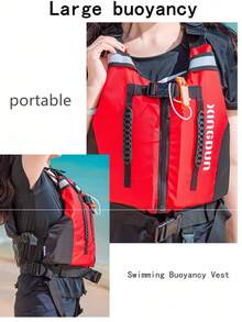 جاكيت صيد احترافية عامة، بدون أكمام من النايلون المسمك، جاكيت نجاة قابلة للضبط بقوة طفو أكثر من 50 نيوتن مناسبة للتنزه والخروج البحري، جاكيت نجاة خفيفة الوزن مناسبة للغطس، مقاس للكبار، محمولة، مناسبة للسباحة، هدية والميلاد