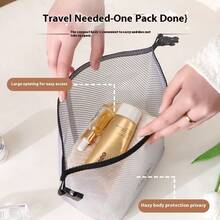 Outdoor Travel Toiletry Cosmetic Bag, Waterproof Storage Pouch For Gym Clothes Swimming, Large Capacity Drawstring Multi-Purpose Organizer Bag - Multicolor - View 9