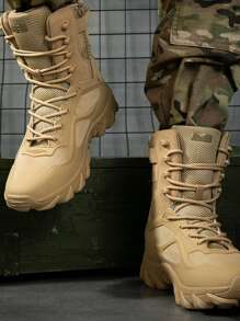 Herren Outdoor Schuhe, bequeme Hochbund Schuhe, modische Herrenschuhe, Camping Wüstenstiefel, Arbeitsschuhe, leichte Kampfstiefel, neue Delta Force Wanderschuhe, Gefechtsausbildungsstiefel