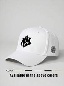 1 件刺绣“NY”字母可调节棒球帽，户外防晒休闲帽适合春秋季旅行海滩度假，Y2K 风格适合年轻人