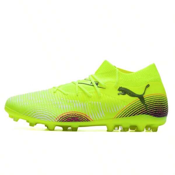 Puma FUTURE 8 MATCH MG Men's Shoes, Casual Low-Top Sneakers For Sports, Artificial Turf Training And Matches, Football Shoes With MG Short Studs, 108368-03