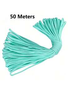 10/50/100M Black Nylon Macrame Cord - Versatile Braided String For Bracelets, Shamballa Rope & Crafts, 0.5-4mm Thickness