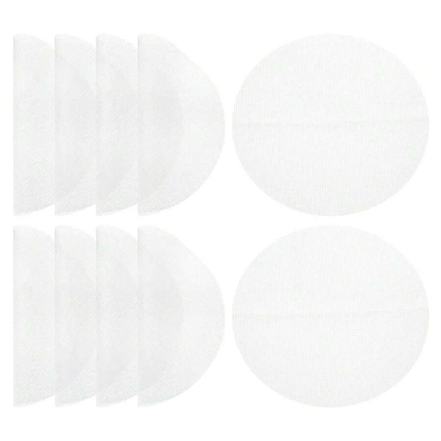 Mesh Reusable Round Non-Stick Baking Mats - 10 Pcs - View 1