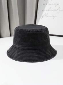 1 pieza Sombrero de cubo personalizado, se puede personalizar con tu nombre/lema/cualquier texto/imagen/foto/logotipo, sombrero de sol retro lavado de moda casual para exteriores, regalo para amigo/padre/hijo/Día de San Valentín/Día de la Madre, útiles escolares, para regalos de maestros, para la universidad, para colegas, para dormitorios, para maestros, para niños y niñas, para adolescentes, estudiantes de secundaria, estudiantes de preparatoria, estudiantes universitarios, estudiantes de primer año, estudiantes de segundo año, estudiantes de grado inferior, colorido, lindo, adorable, divertido, elegante, unisex, casual, personalizado, único, personalizado, regalos ideales para él, regalos ideales para ella, ella, novio, novia, familia, amigos, accesorios de vestir, elegante otoño