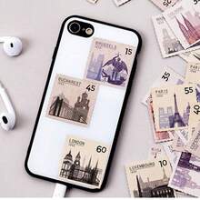 46入組復古圖案郵票設計貼紙 - 彩色 - 查看 7