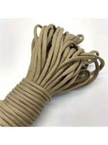 10/50/100M Black Nylon Macrame Cord - Versatile Braided String For Bracelets, Shamballa Rope & Crafts, 0.5-4mm Thickness