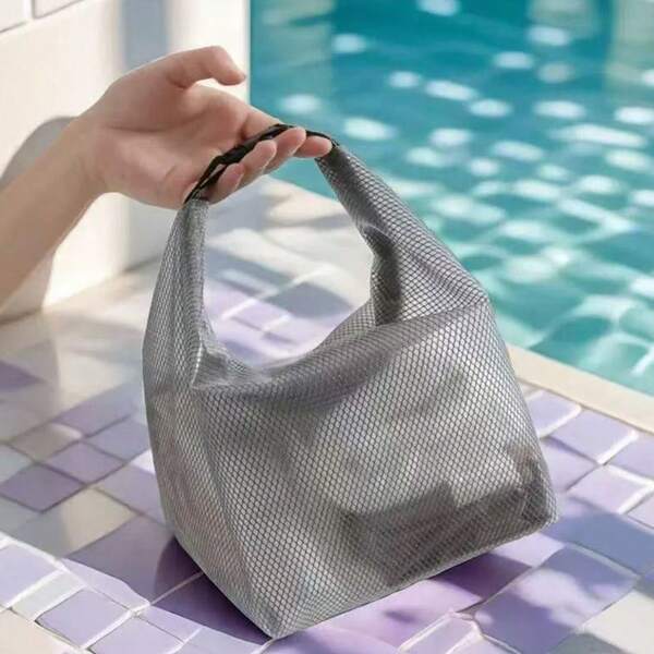 1pc Multi-Functional Large Capacity Tote Bag, Crossbody Handbag, Toiletry Bag, Cosmetic Bag, Shopping Bag, Waterproof Gym Bag