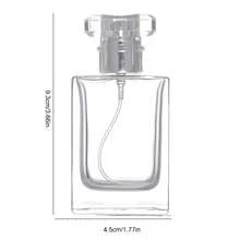[Travel Essential] Customizable 1.01 Oz High Transparency Glass Spray Bottle With Floral Design - Personalized A-Z Letters And Names, Refillable For Perfume & Essential Oils, Ideal For Travel & Gifts (Empty), Travel Accessories,Beauty & Health