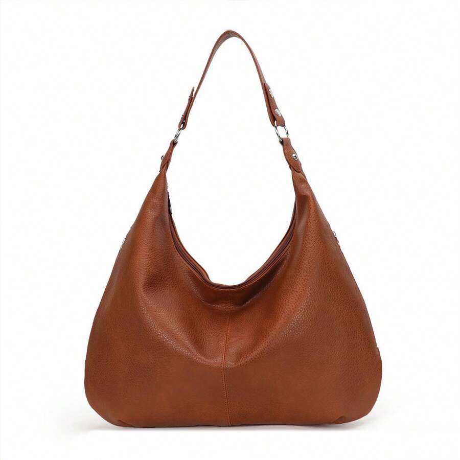 Men Tote Bags - Brown - View 1
