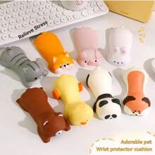 Stress-Relieving Mouse Pad, Wrist Pad, Wrist Pad, Cute Cartoon Office Desk Pad, Wrist Rest, Hand Rest, Hand Pillow