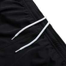 Nike 男士 NK DF PARK III SHORT NB K 运动短裤，适合跑步、健身训练、通勤等场合，舒适休闲穿着，IB8654-010 - 黑色 - 查看 4