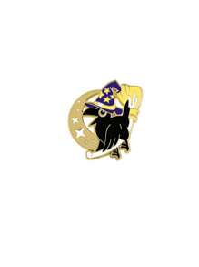 1pc Metal Bird Brooch, Cute Raven Zinc Alloy Enamel Pin, Fashionable Lapel Pin, Button Pin School