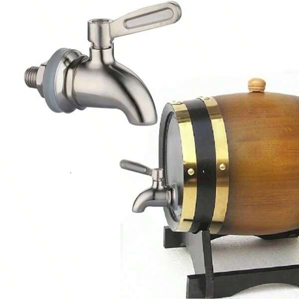 Beverage Dispenser Faucet Stainless Steel Spigot Valve-Replacement Tap For Glass Jar Barrel Drink Dispenser