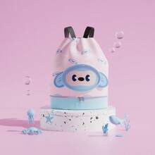 Summer Waterproof Dry Wet Separated Backpack With Shoe Compartment Swimwear Storage Bag Travel Beach Shoulder Bag For Swimming Outdoor Camping