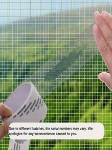 Screen Repair Tape - Self-Adhesive Grid, Durable And Easy To Repair - Mosquito Net Can Prevent Insects - Cover Holes And Tears - Repair Screen Patches