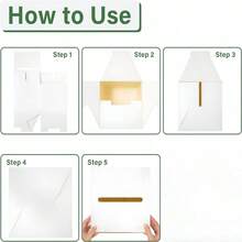 (1 zestaw / 11 sztuk / 1 pudełko upominkowe + 10 kart) 1 zestaw kart upominkowych z czarno-białą folią złotą, na przyjęcie urodzinowe, wesele, prysznic dla nowożeńców, ukończenie szkoły, ceremonia przejścia na emeryturę, pudełko z życzeniami rocznicowymi, dekoracja centralna i imprezowa, głosowanie Box z kartami i sugestiami ze złotej folii