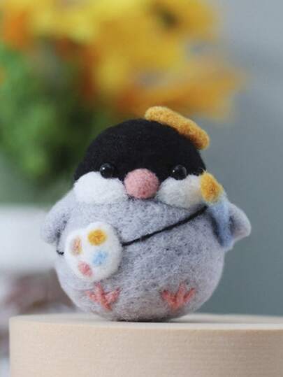 طقم الحرف اليدوية الصوفية الفنية الصغيرة DIY