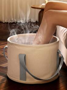 1 pieza Spa de pies portátil, con control avanzado de temperatura y masaje de burbujas, experiencia relajante de spa personalizado en el hogar, regalo - Multicolor - Ver 2