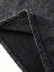 Camiseta de mujer de manga corta con cuello redondo en color negro, con patrones impresos representativos, casual y cómoda para el verano, un imprescindible para el uso diario, camiseta estampada de mujer con gráficos