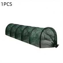 1pc Adjustable Black Garden Net, Expandable Polyester Mesh For Pest Control, Protects Vegetable Garden From Insects, Rodents And Snakes - Black - View 11