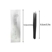 80pcs Golden Silver Ear Seeds, Ear Care Set, Ear Ornaments (With Tweezers)