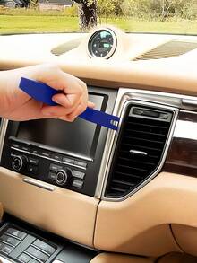 1pc/5pcs Car Door Disassembly Kit, Plastic Pry Bar Automotive Repair Tools For Disassembly And Installation - Blue - View 3