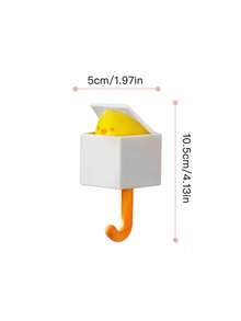 1 个塑料墙钩，可爱卡通设计墙钩适用于家庭 6 种风格创意猫挂钩可爱无缝宿舍卧室门衣钩挂钩钥匙雨伞毛巾帽衣帽架墙壁装饰圣诞节、万圣节、感恩节礼物塑料墙钩，可爱卡通设计墙钩适用于家庭 - 掛鉤 - 查看 13