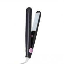 1 pieza Mini Plancha plana enchufable, con múltiples estilos y opciones de color para cabello liso, flequillo, 2 en 1 para rizar y alisar, herramienta de peinado para el uso en dormitorio y hogar