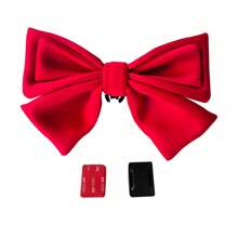 1pc Detachable Bowknot Motorcycle Helmet Decoration, Delicate Cute Girl Style Accessory For Bike Cycling