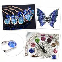 2mm, 3mm, 4mm, 5mm, 6mm Bulk Pack Non-Hotfix Resin Flat Bottom Rhinestones Crystal Nail Studs DIY