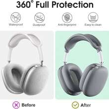 Max Silicone Protective Case (Multiple Colors Available), Sweat-Resistant Design, Headphone Cover