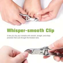 Professional Toenail Clipper - A Particularly Sharp Pointed Blade Used For Thick Toenails And Embedded Toenail Trimming And Foot Repair Tools