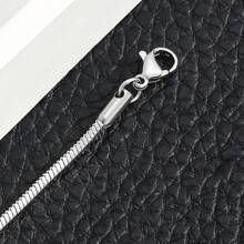 1pc Fashionable Stainless Steel Men's Bracelet, Minimalist Hip-Hop Style, Suitable For Parties And Stylish Jewelry Gifts
