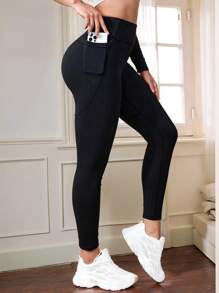 Women's High-Waisted Yoga Leggings – Stretchy Long Workout Tights, Tummy Control Compression Pants For Gym, Fitness, And Casual Wear
