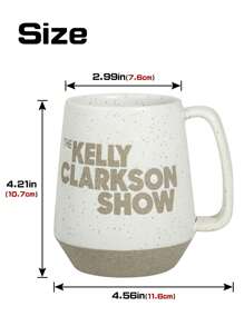 1 Peça Caneca de Cerâmica Clássica Grossa, Caneca de Água com Texto em Inglês Pontilhado Feita à Mão, Adequada para Escritório/Casa/Café, Caneca de Café, Caneca de Café da Manhã, Caneca de Chá com Leite, Presentes Personalizados, Presentes para Mulheres, Presentes para Mães, Presentes de Aniversário