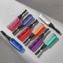 8 色彩虹发梳 - 鲜艳的临时染发剂，适合派对、生日和角色扮演 - 简单、可洗、有趣