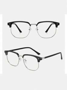 2 Cặp kính thời trang unisex, gọng kính kiểu công sở, tròng kính đổi màu, thích hợp sử dụng trong nhà và ngoài trời, phù hợp cho lái xe, câu cá, leo núi, đạp xe, chạy bộ, chơi golf và các hoạt động hàng ngày khác (tròng kính đổi màu có các màu xanh dương, nâu và xám) - Nhiều màu - Xem 11