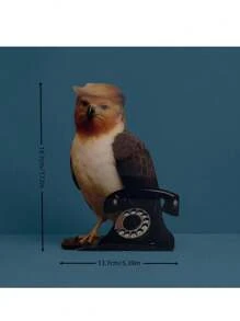 The New Handsome Owl 2D Flat Acrylic Desktop Home Decoration Decoration Assembly Props