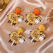 52pcs/Pack Eid Al-Adha, Eid Mubarak Party Favors & Gifts, Lollipops, Cards, Gift Tags, Decorative Paper Back To School