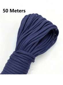 10/50/100M Black Nylon Macrame Cord - Versatile Braided String For Bracelets, Shamballa Rope & Crafts, 0.5-4mm Thickness
