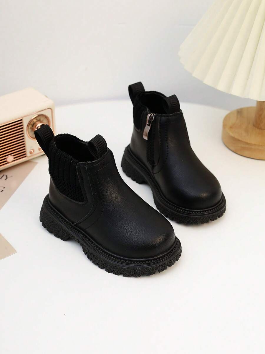 Botas de bebé de moda, versátiles, ligeras y cómodas, zapatos unisex para niños