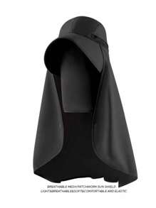 1 szt. Wielofunkcyjny kapelusz przeciwsłoneczny 360° z osłoną szyi, damski letni kapelusz przeciwsłoneczny