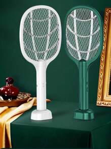 Handheld Electric Fly Swatter Bug Zapper Racket Fly Swatter With USB Rechargeable Mosquito Killer Lamp Pest Control