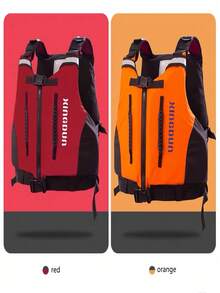 جاكيت صيد احترافية عامة، بدون أكمام من النايلون المسمك، جاكيت نجاة قابلة للضبط بقوة طفو أكثر من 50 نيوتن مناسبة للتنزه والخروج البحري، جاكيت نجاة خفيفة الوزن مناسبة للغطس، مقاس للكبار، محمولة، مناسبة للسباحة، هدية والميلاد