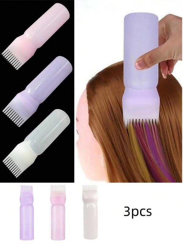 Professional Hair Coloring Applicator Bottle, Hair Salon Hairstylist Hair Dye Brushes, Suitable For Hair Dyeing And Hair Salons Back To School