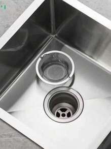 1 pièce Filtre de l'évier de cuisine en acier inoxydable, panier de drainage vintage pour l'évier, bouchon de filtre de l'évier de cuisine, argent, cuisine, salle de bain, maison, fournisseurs d'articles ménagers
