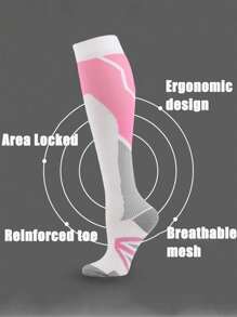 Copper Wellow Compression Socks Women 15-15 Mmhg Knee High Pregnant Nurses Pregnancy Maternity Medical Cute Sports Gold Fit Cycling Adult Support Hose Circulation Long Woman