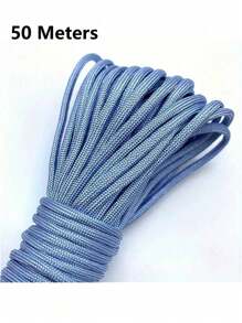 10/50/100M Black Nylon Macrame Cord - Versatile Braided String For Bracelets, Shamballa Rope & Crafts, 0.5-4mm Thickness
