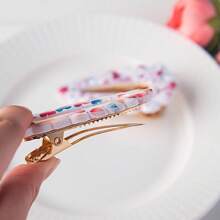 1 Stück/3 Stücke Welliges Design Haarclip Weiche Ton Form, Große Haaraccessoire Modellierton Ausstecher DIY Geschenk Bastelwerkzeug