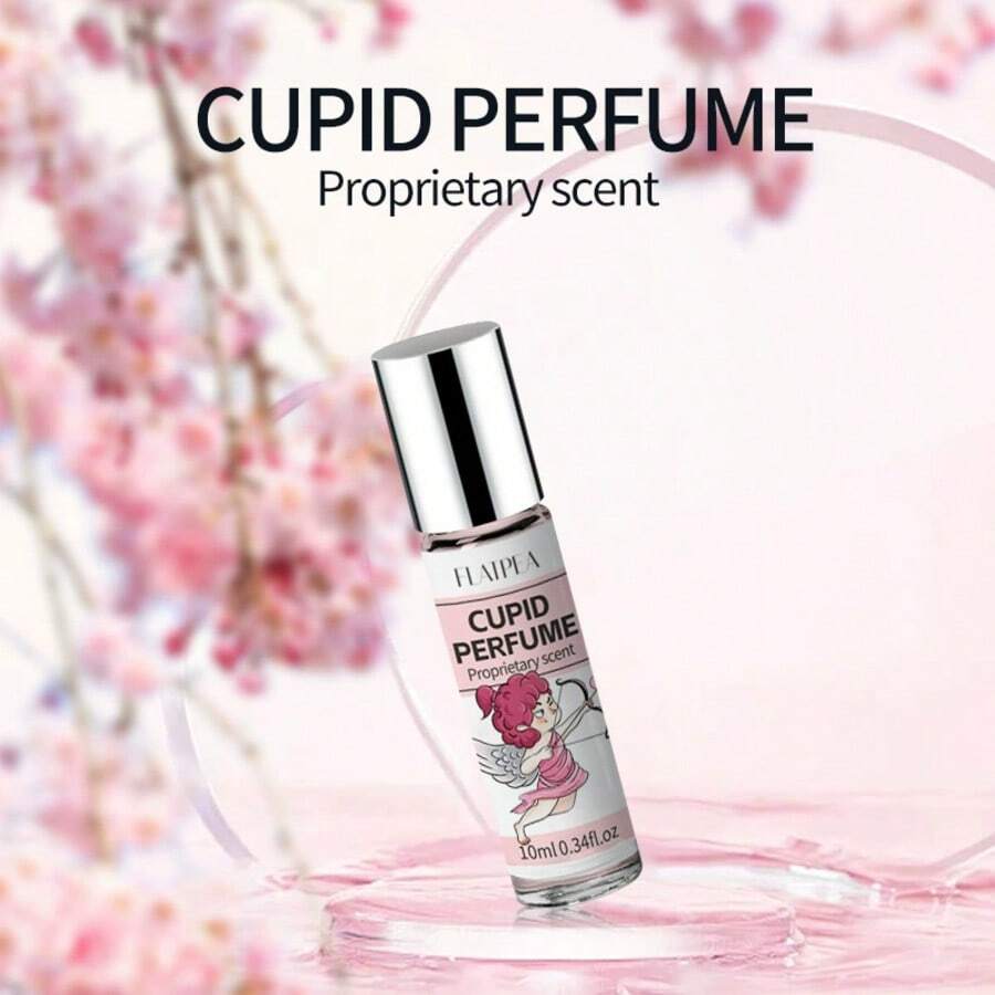 1pc [Valentine's Day Bestseller] Cupid EDP 10ml Lasting Perfume, Romantic Date Attracting Perfume With Creamy Milk Scent